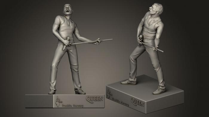 Statues of famous people (STKC_0031) 3D model for CNC machine